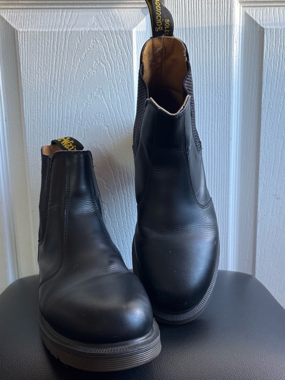 Dr. Martens Chelsea Boots Black UK 8 2976 Smooth Leather